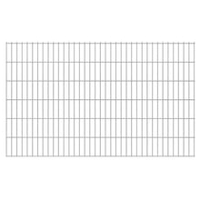 honglianghongshang Barriere e recinzioni Pannelli per recinzioni Pannello di Recinzione 2D Giardino con paletti 2008x1230 mm 6m Argento