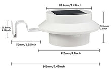 SaySure - 4 LED Energy Saving Outdoor Solar Power Garden Wall