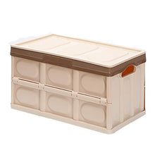 AIOEJP Scatola Box Contenitore Armadietto da Balcone con Coperchi Casse Pieghevoli Contenitori Pieghevoli in Plastica per Vestiti