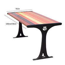 ZXF- Sedia da Giardino in Stile Europeo, Panchina da Esterno in Legno di Plastica Pressofusa, Poltrona da Salotto Quadrata - Perfetta per Portico Anteriore, Patio, Terrazza, Balcone O Cortile