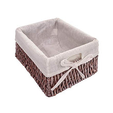 Mendler Serie Vintage scaffale cassettiera con 5 ceste Legno di paulonia 28x25x90cm Marrone