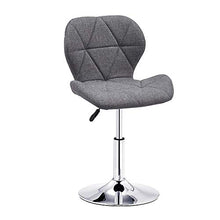 SANSHUI Sedie Sgabello Girevole Regolabile Moderni Bar Sgabelli for Pianale da Cucina Alto 75-88cm Bar Altezza Sedia 1027 (Color : Gray, Size : Bar Stools Set of 4)
