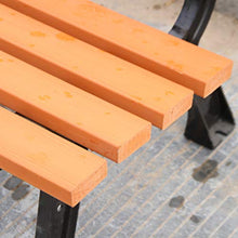 ZXF- Sedia da Giardino per Esterni, Poltrona per Panchine, Piedini in Alluminio Pressofuso A Prova di umidità, Panchina da Giardino per Il Tempo Libero in Legno di Plastica, per Cortile, Portici
