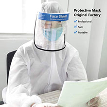 Cabilock 1Pc Maschera Protettiva Antispruzzo per Olio Maschera Protettiva Trasparente Multiuso Maschera Protettiva di Sicurezza Protezione Occhi E Viso per Cucina Esterna (Blu)