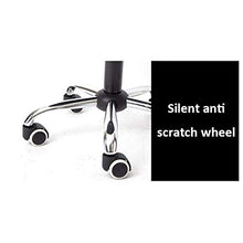 Poltrone Nubao Il trattamento Sgabello con rotelle, Tatuaggio Sgabello Sedia con Brown sedile in pelle sintetica, Altezza regolabile 45-55 cm, peso 160 Kg supportati, Tavolo for massaggi Stoolfor Barb