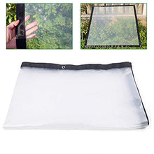 Telo impermeabile, esterni trasparente 2x3m, telo di plastica per esterni per tende da sole, panno impermeabile con isolamento in PE trasparente, durevole, resistente alla polvere, invecchiamento