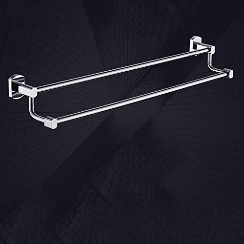 Yxsd Rame Towel Rack Doppio Stelo portasciugamani Cucina e Bagno a Sospensione (Size : 80cm)