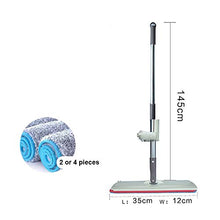 SSAYY Spray Mop Mop Piatto Tenuto in Mano Utensili per La Pulizia della Casa del Pavimento Rag Spin Mop per Lavare I Pavimenti Finestre Asciugamano in Microfibra