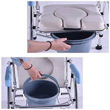 Sgabello per Doccia Sedia da toilette, sedia per sedie a rotelle Doccia Sedia per il trasporto Pieghevole Sedia da bagno Pieghevole Doccia Doccia WC Sedia da bagno Sgabello da bagno Sedia da bagno