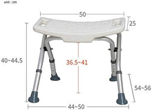 Sgabello da doccia Bagno sgabello ispessimento lega di alluminio da bagno Sedia, Anziani doccia Sgabello, antisdrucciolevole Bagno sgabello da bagno Sedia, incinta da bagno Sgabello, semplice sgabello