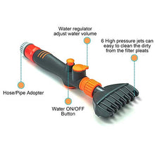 Exnemel Detergente per Filtro per Piscina, Pulitore a Getto di Filtro Portatile per Piscina Vasca Idromassaggio Spa Pulizia Laghetto Pulito 28,5x9,2cm/11,2x3,6pollici
