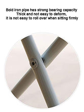 QINGTIAN Sgabello Pieghevole ad Alta Resistenza Sgabelli Pieghevoli in Metallo e plastica - capacità 200 kg - Design Unico ed ergonomico del Sedile - Sgabelli Pieghevoli Alti 25 cm