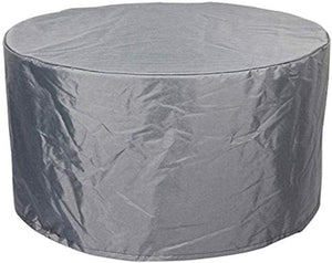 N / A mobili di Copertura Home, Impermeabile Antivento mobili da Giardino UV, coperture Patio Tavolo utilizzato per la Pesante Oxford mobili Panno Rattan,190x80cm,Grigio