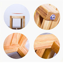 Accessori da bagno - Bagno impermeabile antiscivolo Stabile Sicurezza Comfort Bath Chair cambiare le scarpe Sgabello anziani / disabili / incinta di legno solido superficie curva presidente Max.250kg