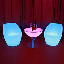 WYLX Cube Sgabello Lampada,LED Light Cubo Sgabello,Sgabello Cubo Illuminato A LED,per La Decorazione di Bar per Feste All'aperto in Cortile