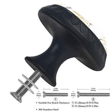Frutto d'oro (2) 4 PCS Pomelli per Porta, Pomolo per Mobile, Pomelli per Mobili con Viti, Maniglia per Armadietto, Pomelli per Porta, Pomelli per Cassetti per Porta, Armadio, Cassetto e Credenza