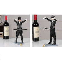 QWEA Portabottiglie, Mago Portabottiglie Decorazione Home Restaurant Wine Cabinet Display Countertop Cabinet Cantina Wine Shelf, per casa / bar