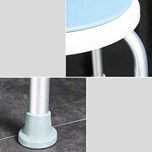 Sgabello doccia 8 Regolazioni di Altezza Sgabello Doccia In Lega di Alluminio Telaio Rotazione 360 ° Montaggio Impermeabile Mute Antiscivolo Sgabello Da Bagno