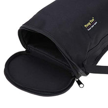 Chiwanji, borsa nera in tessuto Oxford, multiuso, resistente, con cerniera