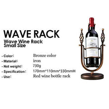 LHQ-HQ Wine Rack piccolo vino creativo altalena cremagliera mestieri europei scaffale vino del ferro di stile, Soggiorno Cucina casa di immagazzinaggio del ferro del basamento della mensola Sulla Tabe