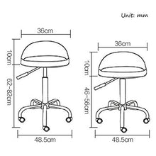 YUANP Sedia Sedia da Scrivania in Pelle Sedia da Lavoro Girevole Flessibile Sedia da Bar Sedia da Bar Girevole A 360 ° con Altezza Regolabile Sgabello da Bar Rotondo con Piedini Alti,C