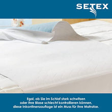 SETEX saugflies Coprimaterasso Impermeabile, 75 x 90 cm, Generazione, Bianco, mwu2075090031008