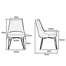 WFF Sedia da Ufficio Sedia, Struttura della Molla Cuscino Schienale Curvo Design Gambe della Sedia in Legno massello Fit The Body Curve Studio della casa Dressing Chair 9 Colori Arredo Bar
