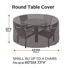 Mutmi Garden Garden Tovaglia Round Table Cover Protettiva Copertura Impermeabile (Dimensione, 178 x 58 cm),178 * 58 cm.