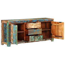 vidaXL Credenza 175x40x75 cm in Legno Massello di Recupero