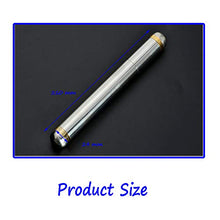 YYYUR Acciaio Inossidabile Cigar Tube, Portatile Domanda su Piccolo Sigaro Idratante di Sicurezza, 1 Sigaro, (Un Insieme di Tre)