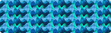 MEGADECOR - Testiera per letto in PVC, 10 mm, decorativa, economica Design con le onde del mare