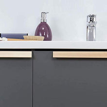 Randalsa Mobili LAGOM 100 cm | Grigio Antracite Opaco | Mobili 100 x 60 x 45 cm + Bacino Destro + Piedi