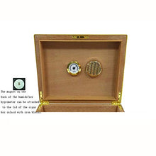 LGW Humidars Cigar Humidor - Scatola humidor su Lucido 50~75 CT Cigar Humidor Cigar Box sigari con HygrometerCuban mantenerlo Fresco .Scatola di immagazzinaggio di cigari di Grande capacità