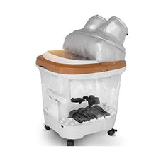 ZSQDSZ Pediluvio riscaldato, Massaggio del Piede in profondità Massaggiatore, Telecomando Bolle Automatiche Vasca di Pedicure elettrica terapeutica a infrarossi