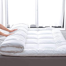Futon Tradizionale Giapponese, Materasso Futon Soft Materassino Antiscivolo per Letto Caldo E Spesso Materasso Pieghevole Tatami Traspirante per Soggiorno Camera da Letto,Bianca,90 * 200CM