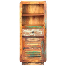 vidaXL Credenza Alta 45x32x110 cm in Legno Massello di Recupero