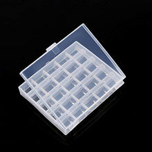 Taidda- Scatola Trasparente di immagazzinaggio dell'organizzatore, Scatola di Bobine vuote in plastica da 1pc Scatola da Cucito Scatola Trasparente di immagazzinaggio dell'organizzatore per 25 Bobine