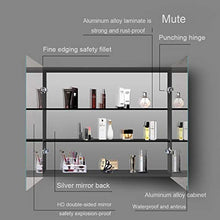 Armadietti a specchio Creativo Bagno in Vetro Semplice Alta Gamma Mobile per lavabo Vetro Stile Europeo
