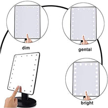 Specchio cosmetico Specchio Trucco Specchio Vanity con luci a LED Touch Screen Dimmerabile 10x Ingrandimento Spot Specchi 180 Rotazione Girevole Specchio Cosmetico
