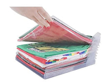 Nifogo Organizer per Armadio, Organizer Salvaspazio per T-Shirt Closet Organizer Camicia Cartella | Dimensioni Regolari