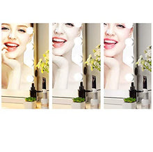 Bright Beauty Vanity - Specchio da Trucco Hollywood, con Illuminazione (Bianco - 58 X 46)