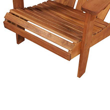 vidaXL Legno Massello Acacia Sedia da Giardino Adirondack Poltroncina Esterni