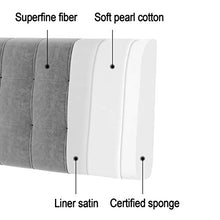 WENZHE Cuscino Testiera Letto Cuscini Lettura Capezzale, Fibra Superfine Pieno Non Crollato, Usato per Letto Matrimoniale Singolo, 10 Colori (Color : Pink, Size : 150x60x10cm)
