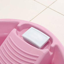 Plastica Washtub con Washboard ispessite Washtub per Il Lavaggio di Biancheria Intima del Bambino di plastica Lavabo, b