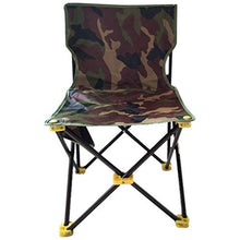 CTRGSM Seggiolone Pieghevole da Esterno Cammuffamento Camping Portatile Campeggio Multifunzionale Escursionismo Picnic Travel Travel Attrezzatura da Pesca ricreativa FDWFN