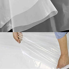 JX-PEP Trasparente incatramata, Clear Impermeabile Tarp incatramata Foglio, Giardino Tarp, Anti congelamento Antipioggia Film Panno Isolamento Canopy PE plastica,4 * 8m