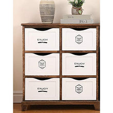 CHENSHJI Torre di stoccaggio del comò Stand Locker con Cassetti E Armadi Piano Notte (Color : Brown, Size : One Size)