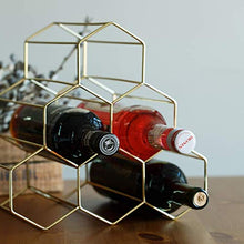 LHQ-HQ Bottiglia di Vino Wine Rack Rack Creativa Semplice Metallo Bottiglia Stabile Wine Rack Decorazione Domestica Multi-Funzione Display Rack Wine Rack