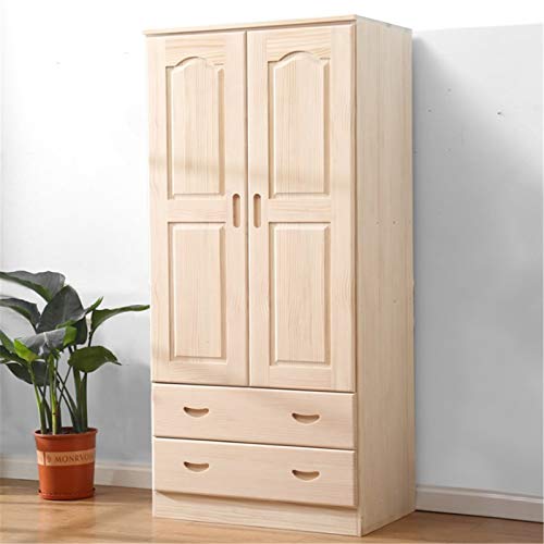 LiChaoWen Armadio per Bambini Camera da Letto Camera da Letto Grande Armadio Moderno Minimalista Piccolo Appartamento Armadi Camera da Letto (Colore : Natural2, Size : 160x40x68cm)