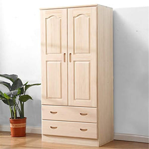LiChaoWen Armadio per Bambini Camera da Letto Camera da Letto Grande Armadio Moderno Minimalista Piccolo Appartamento Armadi Camera da Letto (Colore : Natural2, Size : 160x40x68cm)